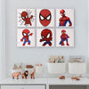 Pack 6 Mini Lienzos - Spiderman
