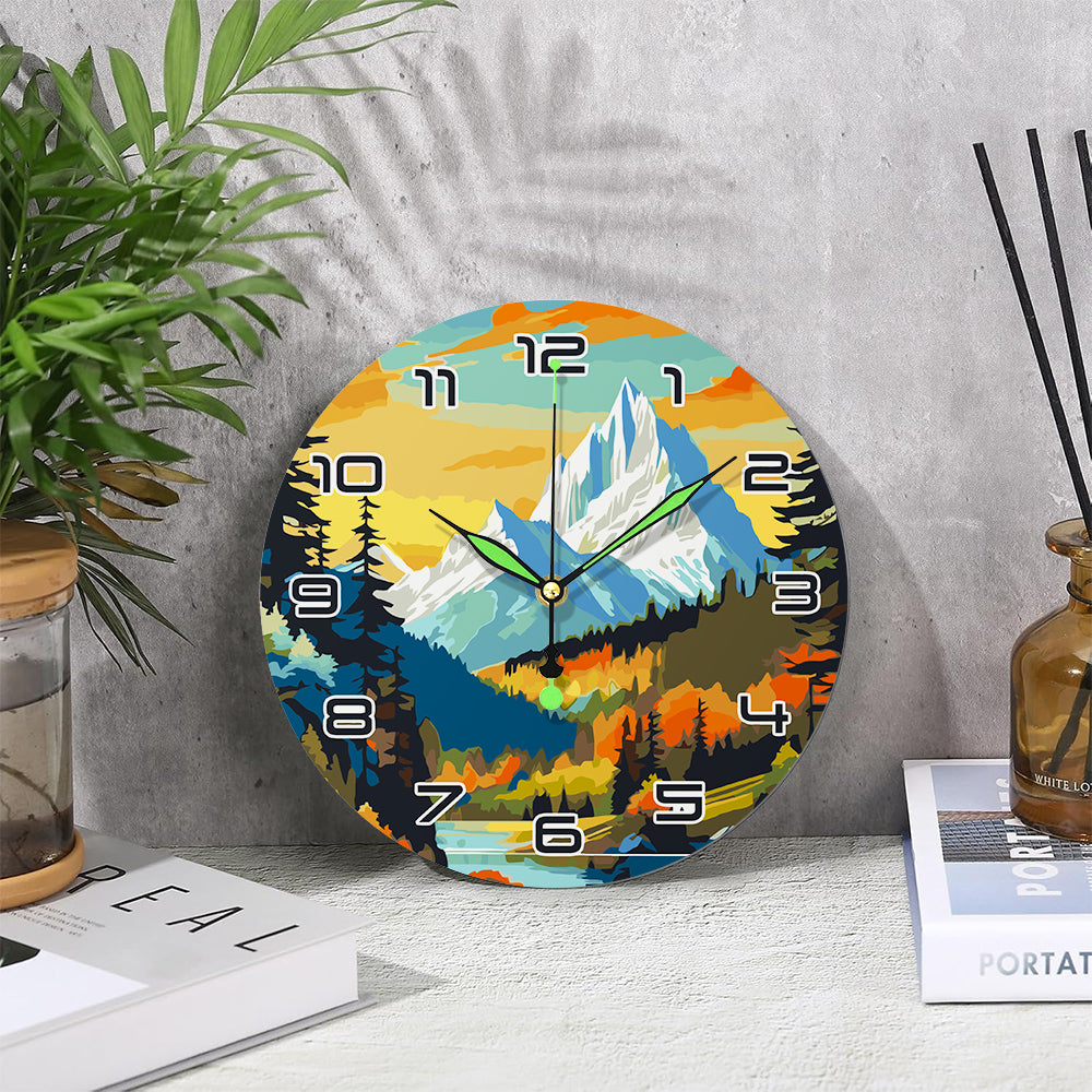 Reloj de pared - Paisaje