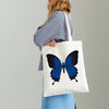 Bolsa de tela - Mariposa azul