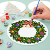 Set 4 Manteles Individuales -  Árboles navidad