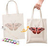 Bolsa de tela - Mariposa rosa