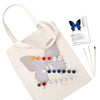 Bolsa de tela - Mariposa azul