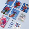 Pack 6 Mini Lienzos - Ramos de flores
