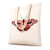 Bolsa de tela - Mariposa rosa