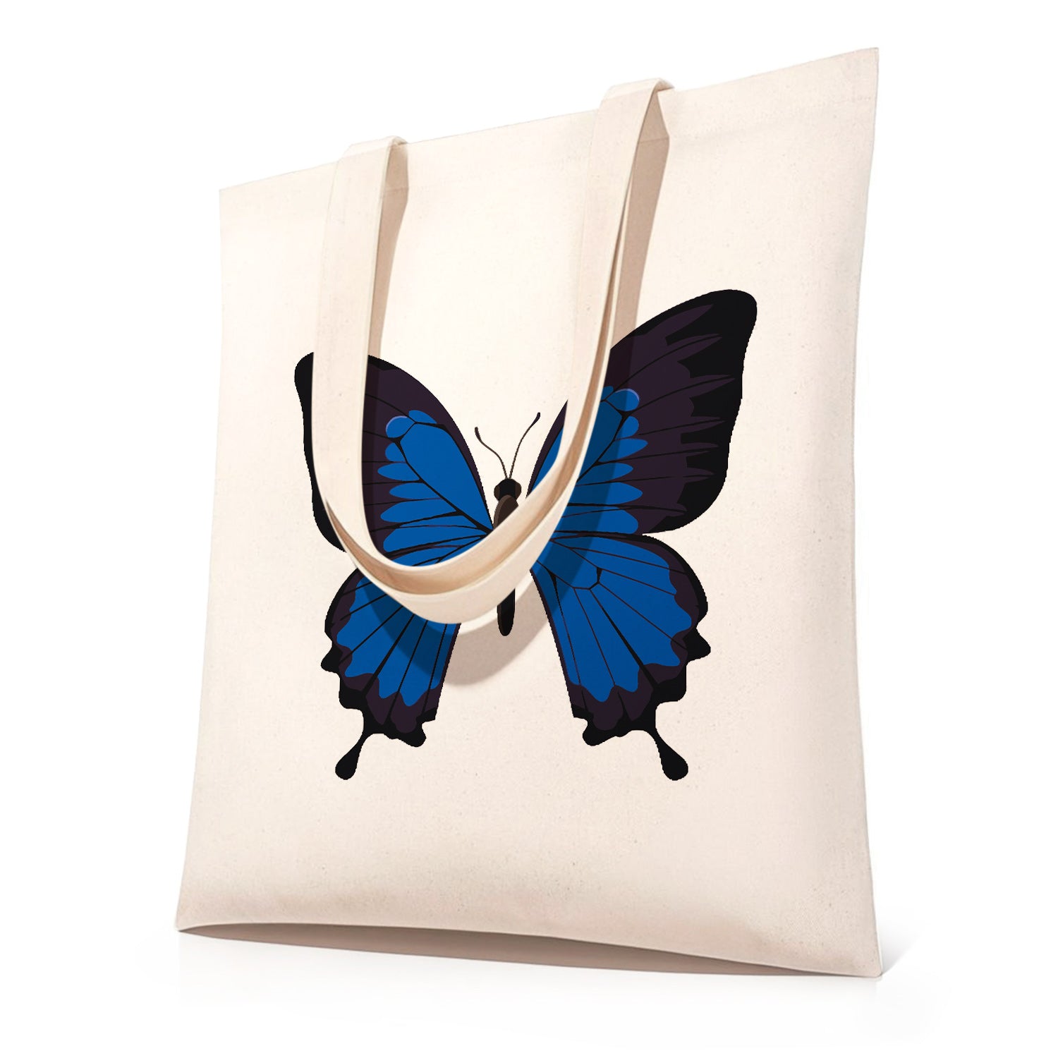 Bolsa de tela - Mariposa azul