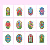 Mini Diamantes - Vidrio Floral