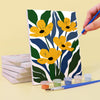 Pack 6 Mini Lienzos - Flores abstractas 3