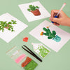 Mini Diamantes - Plantas