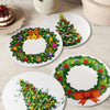 Set 4 Manteles Individuales -  Árboles navidad