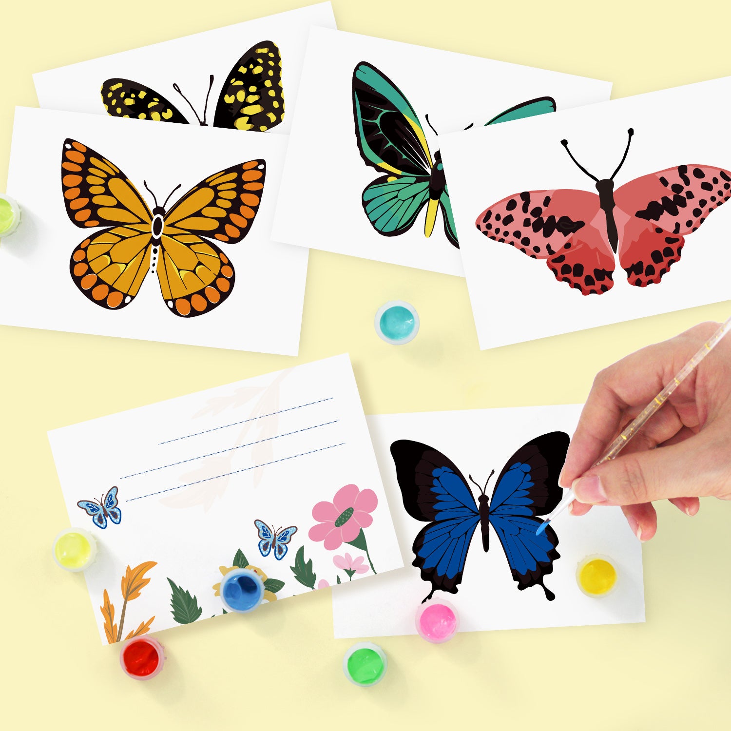Postales - Mariposas