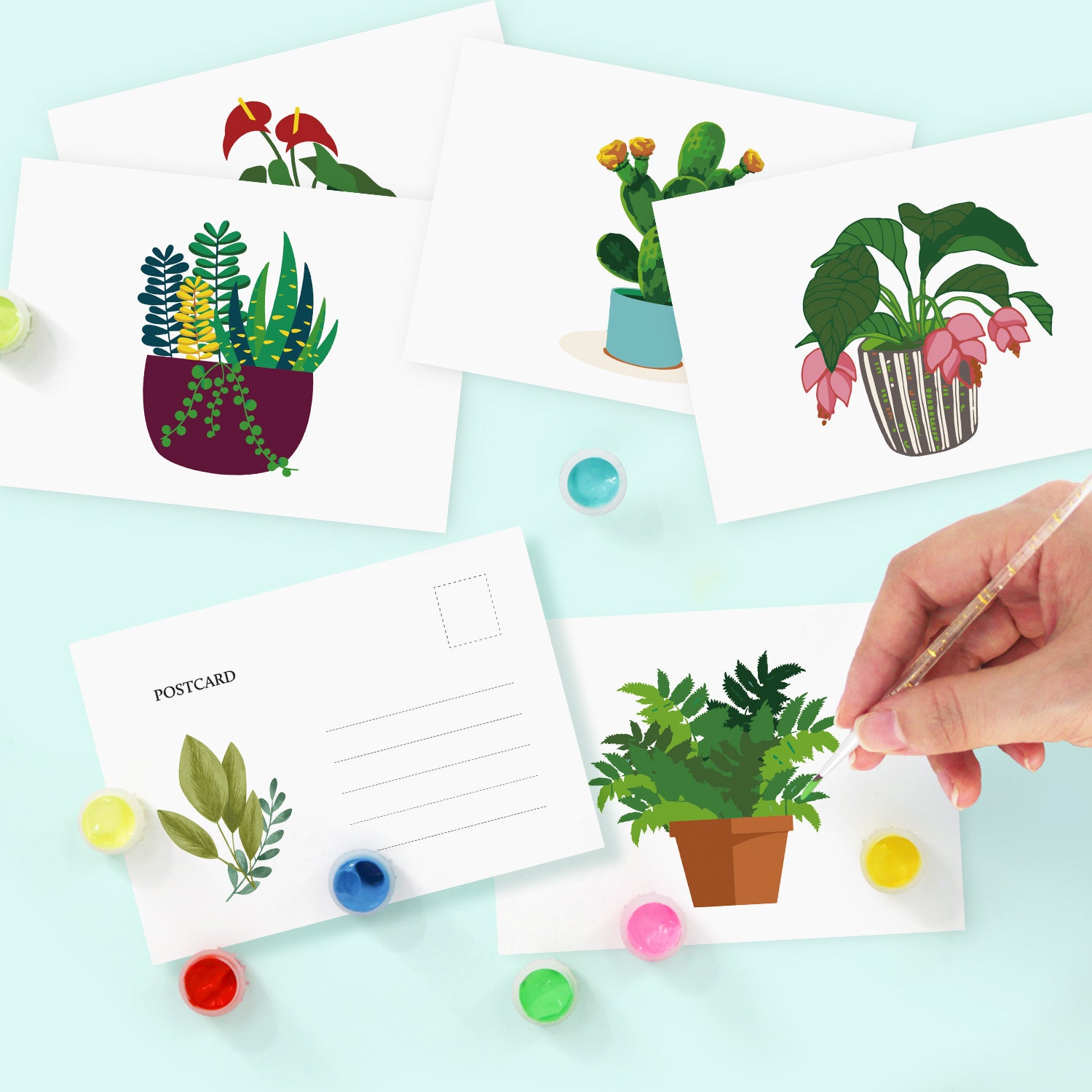 Postales - Plantas