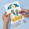 Pack 6 Mini Lienzos - Flip flops