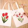 Bolsa de tela - Tulipanes rojos