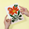 Pack 6 Mini Lienzos - Flores abstractas 3