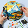 Reloj de pared - Paisaje