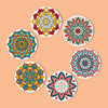 Set 6 Posavasos - Mandalas