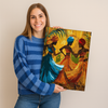 Baile africano - Pintar Números®