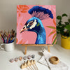 El pavo real -  Pintar Números®