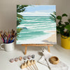 La playa -  Pintar Números®
