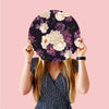 Arte floral morado - Pintar Números®