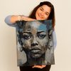 Cara africana - Pintar Números®