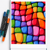 Libro Pintar Números  - Patrones Mindfulness