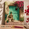Portalada Turquesa - Pintar Números®