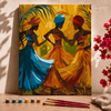 Baile africano - Pintar Números®