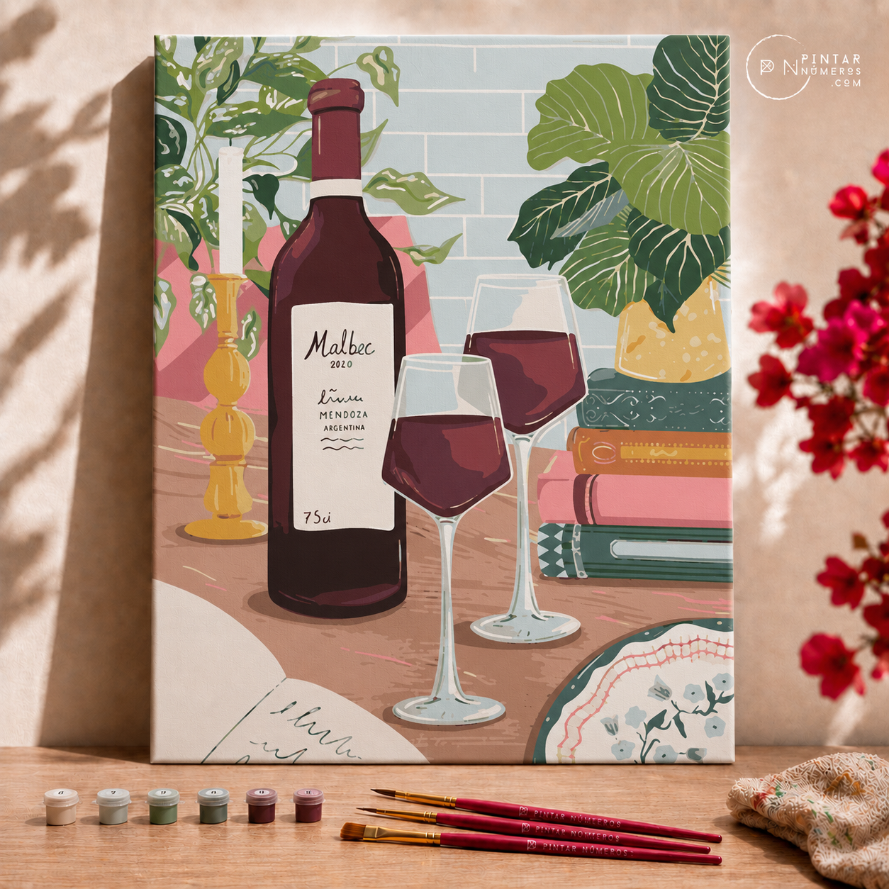 Vinitos -  Pintar Números