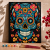 Calavera de colores -  Pintar Números®