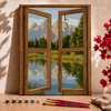 Ventana al paraiso - Pintar Números®