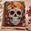 Calavera floral - Pintar Números®