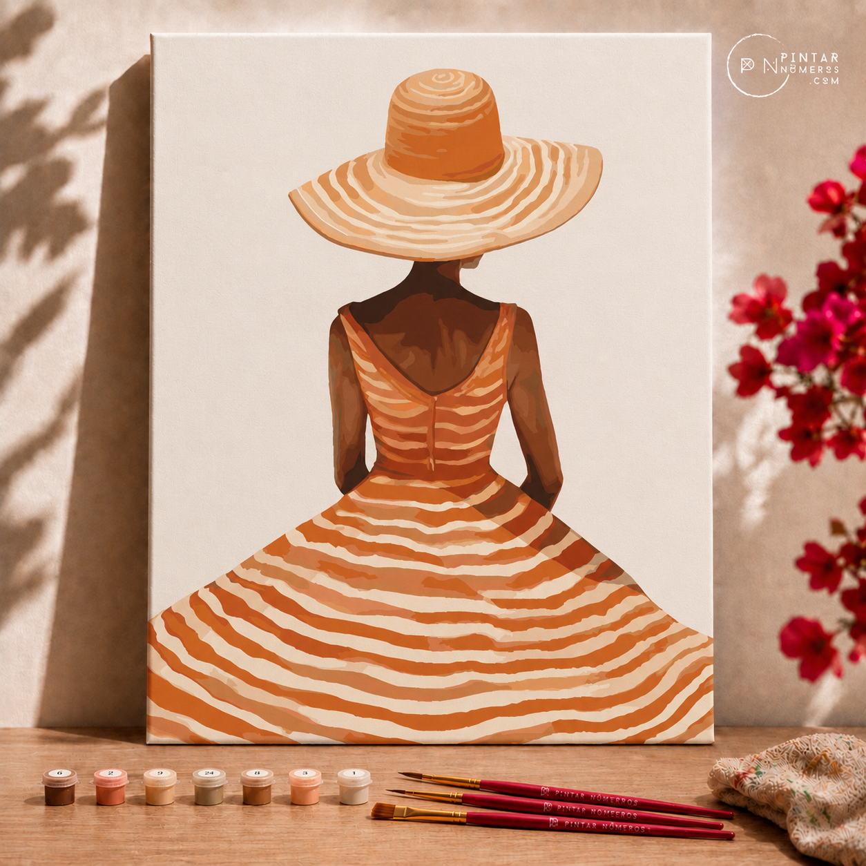 Moda Naranja - Pintar Números®
