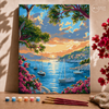 Atardecer en el paraíso -  Pintar Números®