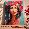 Cores pop femininas  -  Pintar Números®