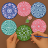 Set 6 Posavasos - Mandalas 2
