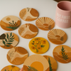 Set 6 Posavasos - Paisajes minimalista