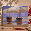 Barcos Varados de Joaquín Sorolla - Pintar Números®