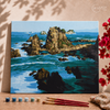 Costa rocosa - Pintar Números®
