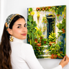 Jardín patio interior -  Pintar Números®