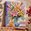 Ramo de flores colorido  - Pintar Números®