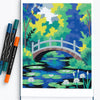 Libro Pintar Números - Paisajes y naturaleza