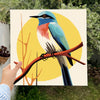 Pajaro en rama -  Pintar Números®