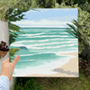 La playa -  Pintar Números®