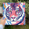 Tigre colorido -  Pintar Números®