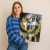 Fachada casa pueblo -  Pintar Números®