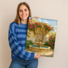 Fuente floral -  Pintar Números