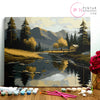 Paisaje de Montaña  - Pintar Números®