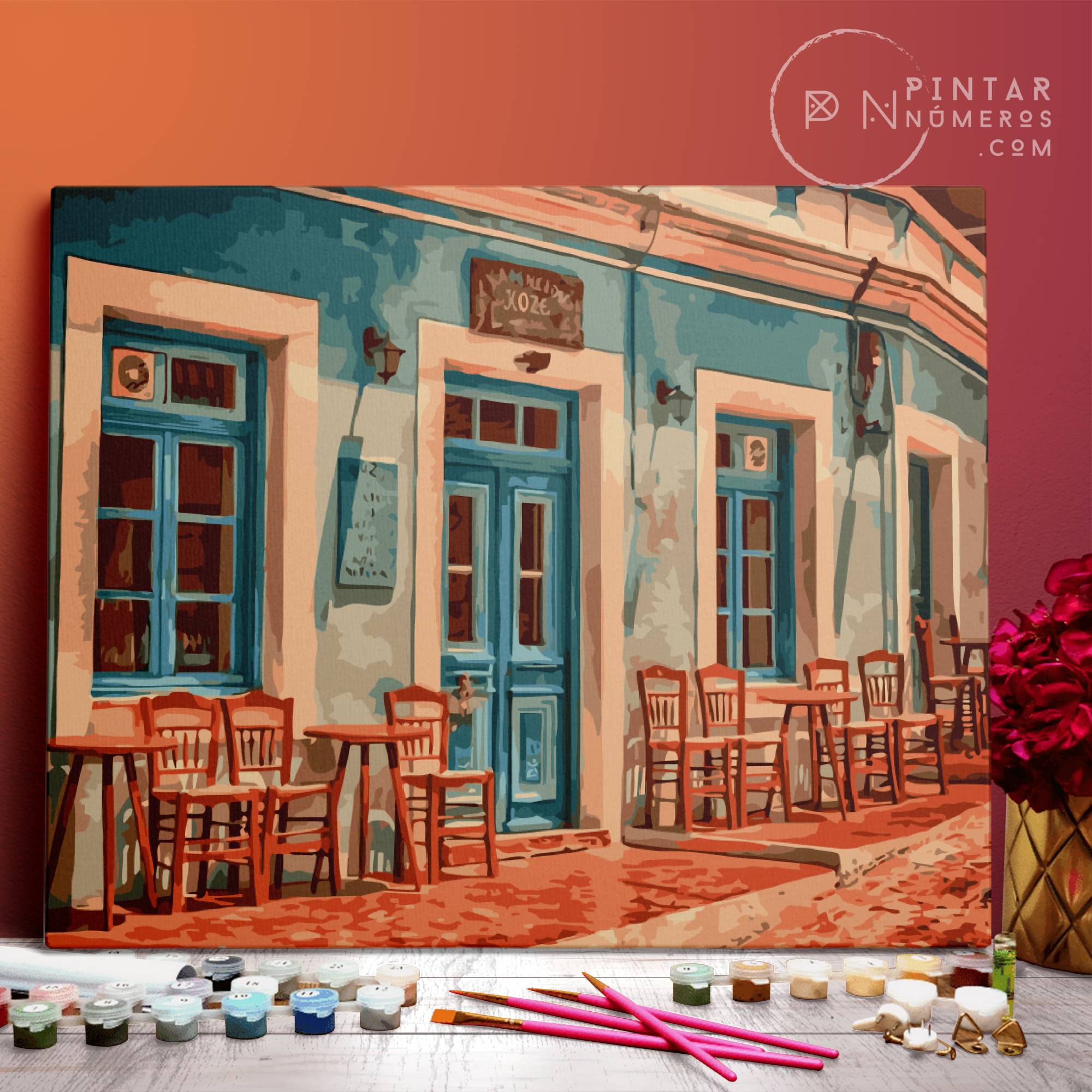 La terracita -  Pintar Números®