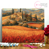 Otoño en la Toscana - Pintar Números®